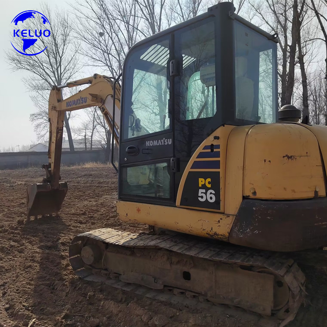 Подержанный экскаватор Komatsu PC56-7